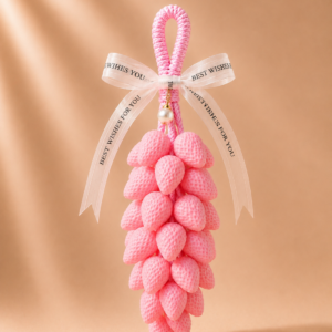 Pastel Pink Strawberry Decorative Soap