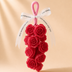 Deep Red Rose Decorative Soap
